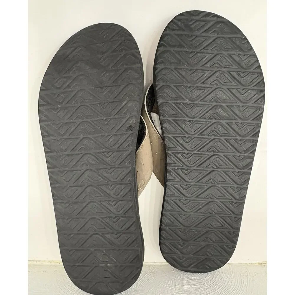 Reef Men's Santa Ana Flip-Flop Sandals Brown Size 12